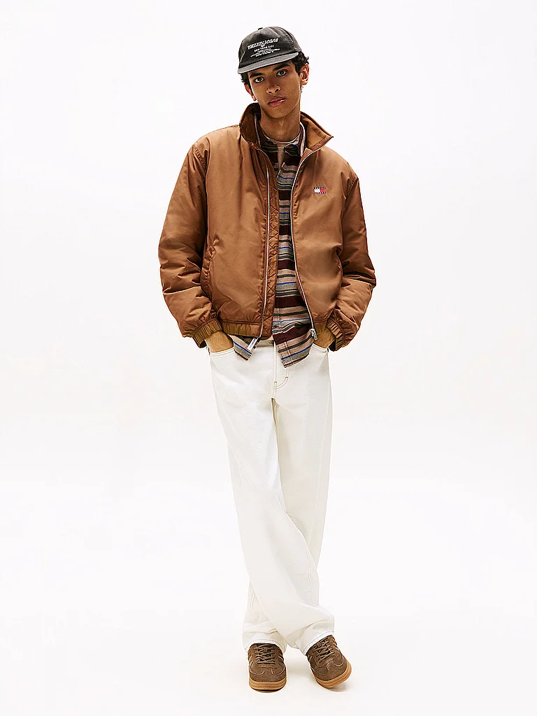 Tommy Jeans Veste Matelassée Essential Pecan Nut L Homme 2